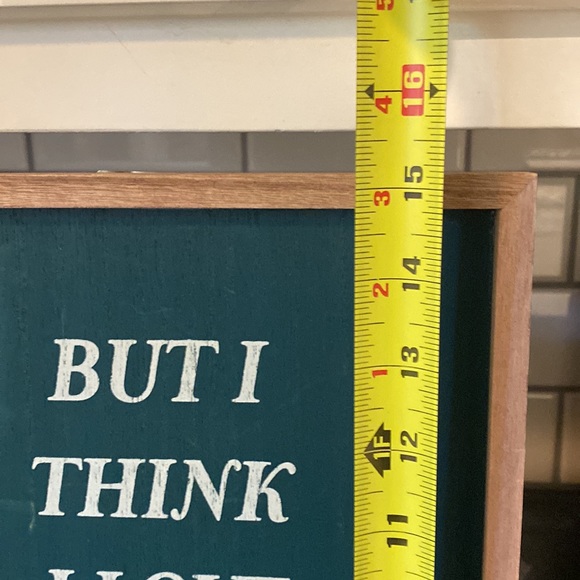 NWT 2022 Target bP Wood Fall Sign - Picture 3 of 4